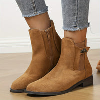 Bottines Camel Femme Confortables - Fancy Canyon Camel / 40