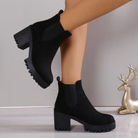 Bottines Chelsea Femme à Texture - Soho Boots