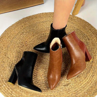 Bottines Cuir Femme à Talon Chic - Wild Chic