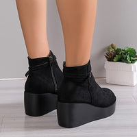Bottines Femme Compensées Elégantes - Confident Walk