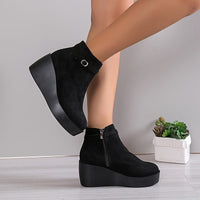 Bottines Femme Compensées Elégantes - Confident Walk