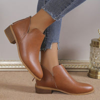 Bottines Marron Femme Polyvalentes - Warm Brown