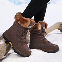 Bottines Neige Femme Antidérapantes - Crystal Snow