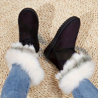Bottines Neige Femme Fausse Fourrure Hiver - Nordic Spirit