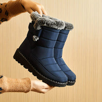 Bottines Neige Femme Fourrées - Neige Prestige Bleu / 35.5