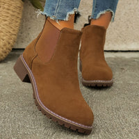 Bottes Chelsea Femme Chic - Helena Marron / 35