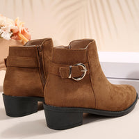 Bottines Camel Femme Daim Polyvalentes - Dune Chic
