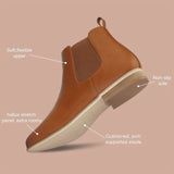 Bottines Chelsea Marron Femme Elégantes - Iconic Chelsea