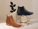 Bottines Chelsea Marron Femme Elégantes - Iconic Chelsea Marron / 35.5