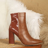 Bottines Cuir Femme à Talon Chic - Wild Chic