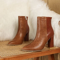 Bottines Cuir Femme à Talon Chic - Wild Chic