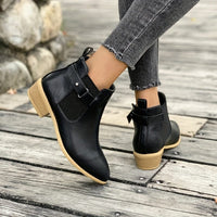 Bottines Cuir Femme Chelsea Confortables - Cuir Glamour