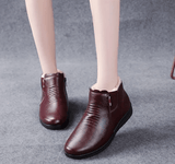 Bottines Cuir Femme Fourrées Confortables - Authentik Boots