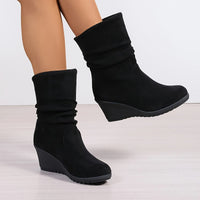 Bottines Femme Compensées à Enfiler  - Rise Up