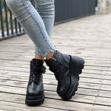 Bottines Femme Compensées Style Punk - Zen Heel