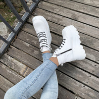 Bottines Femme Compensées Style Punk - Zen Heel