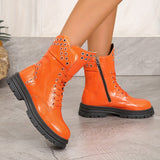 Bottines Femme Moto Hautes Décontractées - Raw Attitude 35.5 / Rough