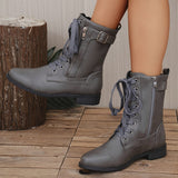 Bottines Femme Moto Mi-Mollet - Wild Biker