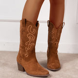 Bottines Hautes Santiag Femme - Western Queen