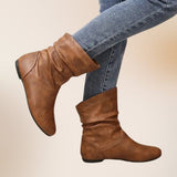 Bottines Marron Femme Plates  - Brun Mystique Marron / 35.5