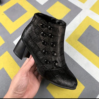 Bottines Noires Femme Imperméables - Urbane Black