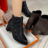 Bottines Noires Femme Imperméables - Urbane Black