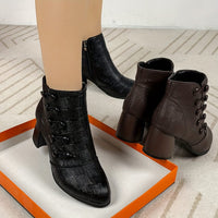 Bottines Noires Femme Imperméables - Urbane Black Noir / 35