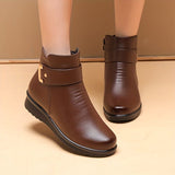 Bottines Pour Femme Plates Fourrées - Wild Spirit