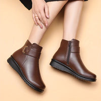 Bottines Pour Femme Plates Fourrées - Wild Spirit