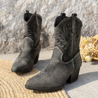 Bottines Santiag Femme à bout Pointu - Texas Legend