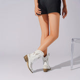 Bottines Santiag Femme Elégantes Motif Floral - Glam West