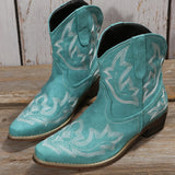 Bottines Santiag Femme  Motif Floral - Sierra Style