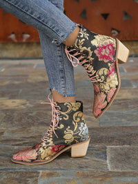 Bottines Santiag Femme Style Vintage - Dune Sauvage