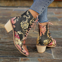 Bottines Santiag Femme Style Vintage - Dune Sauvage