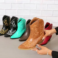 Bottines Santiag Femme  Western - Cactus Trail
