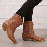 Bottines Santiag Femme  Western - Cactus Trail