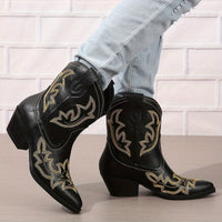 Bottines Santiag Femme  Western - Cactus Trail