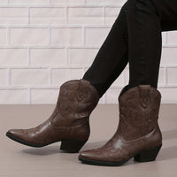 Bottines Santiag Femme  Western - Cactus Trail