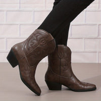 Bottines Santiag Femme  Western - Cactus Trail