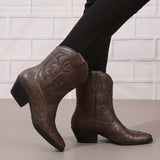 Bottines Santiag Femme  Western - Cactus Trail