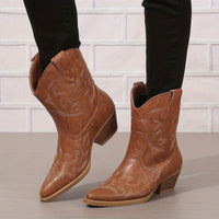 Bottines Santiag Femme  Western - Cactus Trail