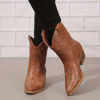 Bottines Santiag Femme  Western - Cactus Trail