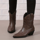 Bottines Santiag Femme  Western - Cactus Trail
