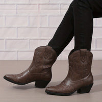 Bottines Santiag Femme  Western - Cactus Trail