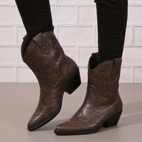 Bottines Santiag Femme  Western - Cactus Trail