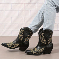 Bottines Santiag Femme  Western - Cactus Trail